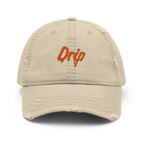 "Drip" Distressed Dad Hat